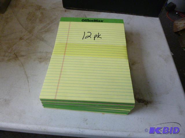 12 Pads of Writing Paper...