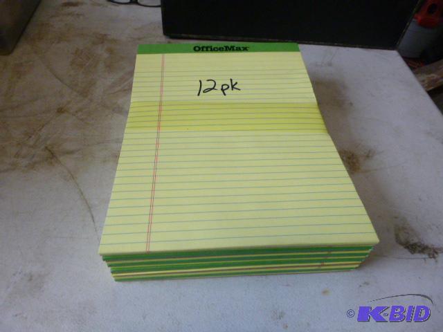 12 Pads of Writing Paper...