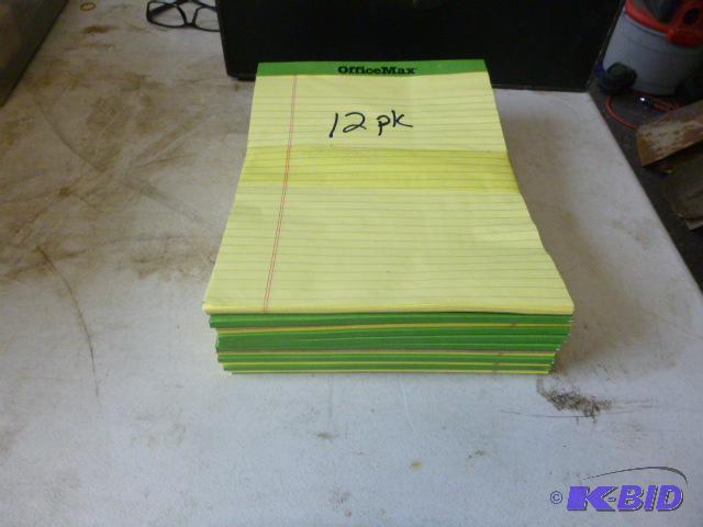 12 Pads of Writing Paper...