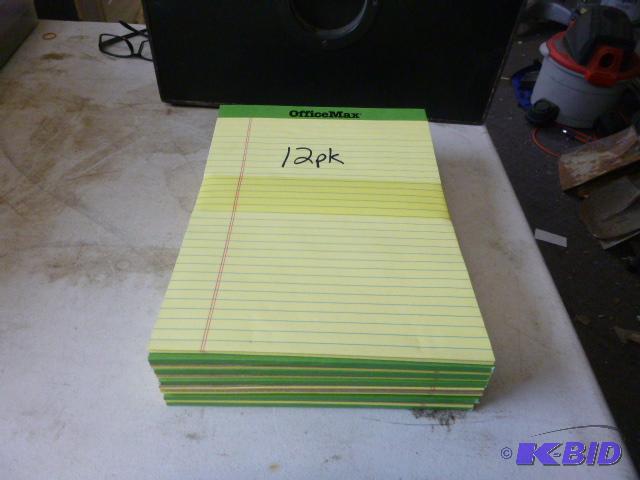 12 Pads of Writing Paper...