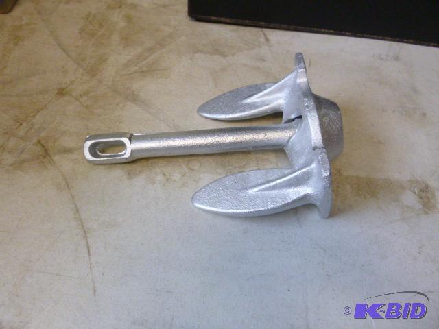 5 Lb. Painted Navy Anchor...