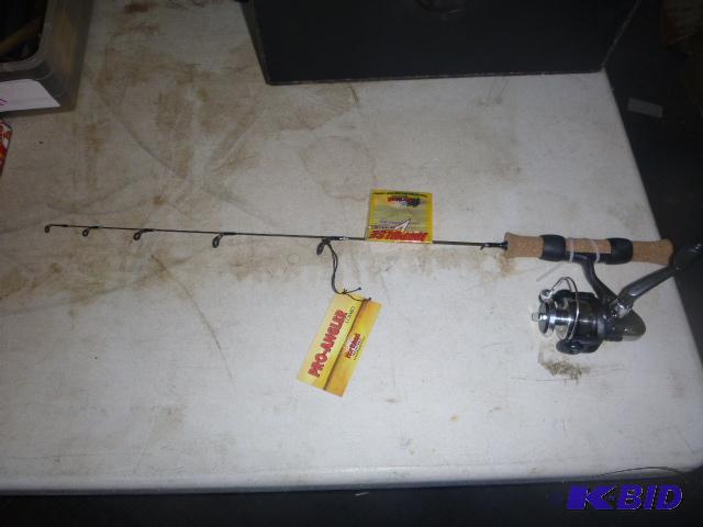 Northland Pro Angle Combo Ice Fishing Rod and...