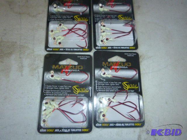 Four Pack of Matzuo Sickle Jigs 4 in a pack....