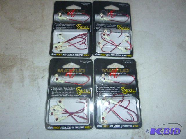 Four Pack of Matzuo Sickle Jigs 4 in a pack....