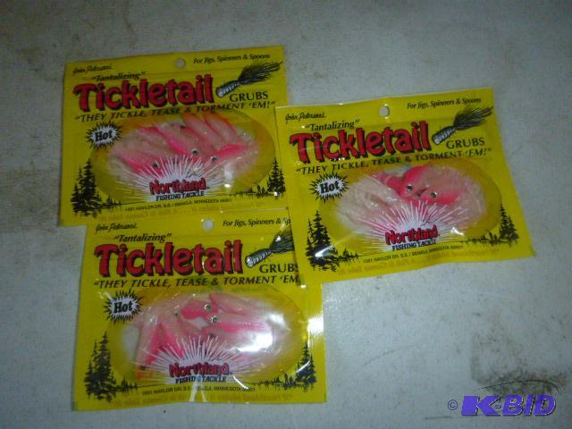 Three Packs of Northland Tickletail&nbspGrub...