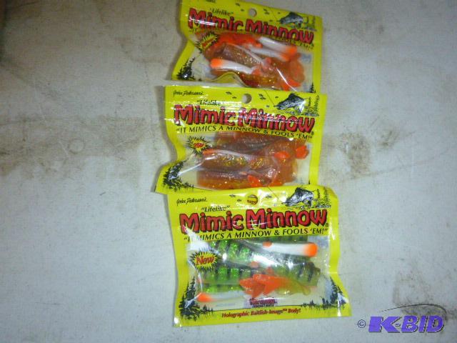 Three Packs of Northland Minnow Tails...