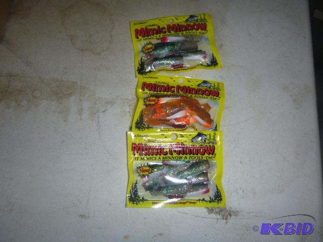 Three Packs of Northland Minnow Tails...