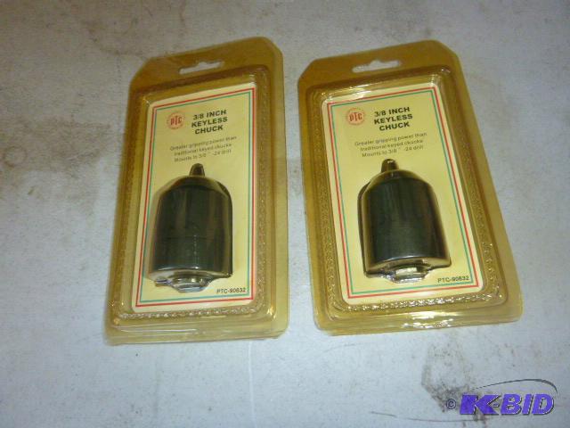 Two PTC 38&quot Keyless Chucks...