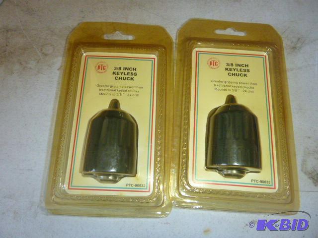 Two PTC 38&quot Keyless Chucks...