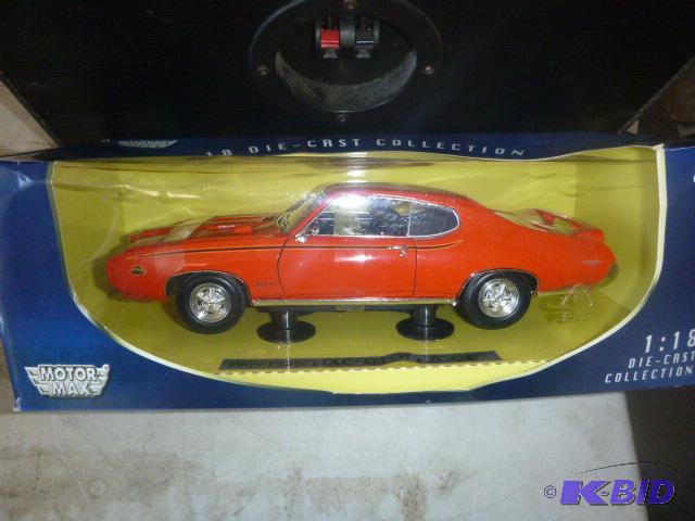 1969 Pontiac GTO Judge Motor Max metal die ca...