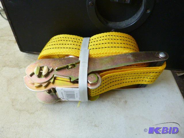 Ratchet Tie Down with J Hook 2&quot X 27...