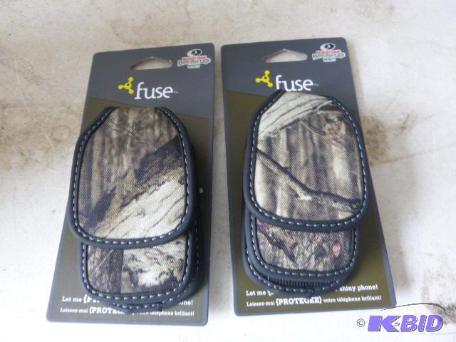 Two Fuse Camouflage Cell Phone Cases...