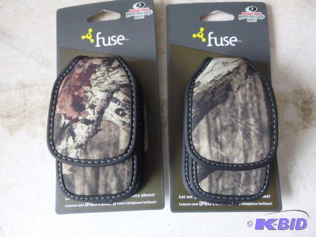 Two Fuse Camouflage Cell Phone Cases...