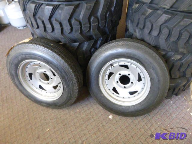 Two Nanco&nbspTires ST 16580 D-13, 4 PR Ran...