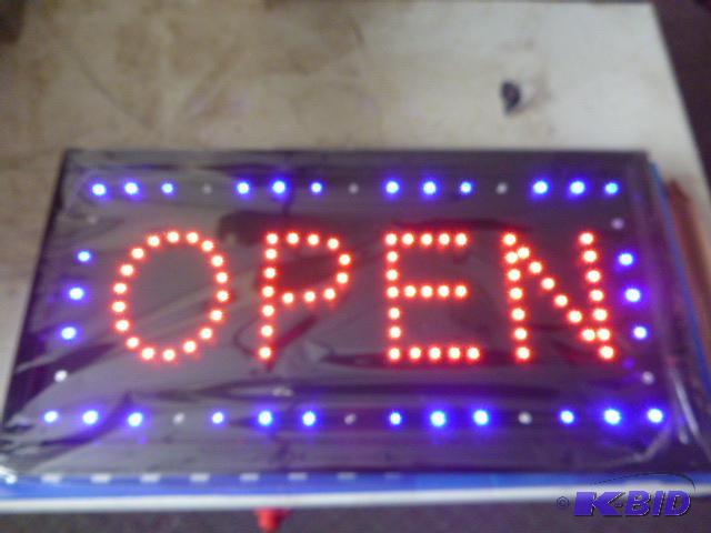 LED Open Sign 10&quot X 19&quot...