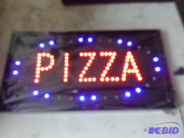 LED Pizza Sign 10&quot X 19&quot...