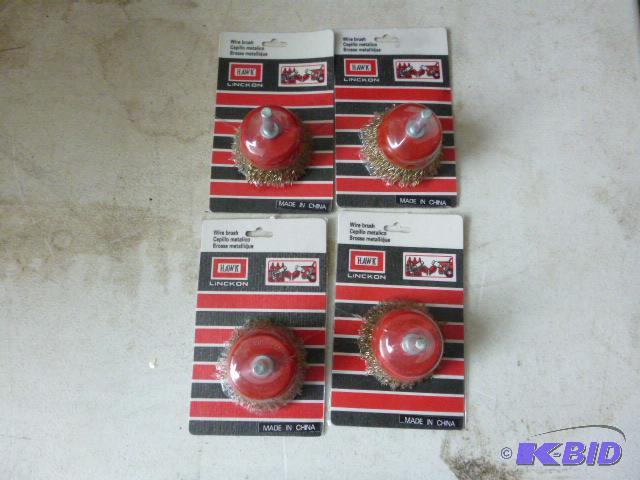 Four Hawk Wire Brushes...