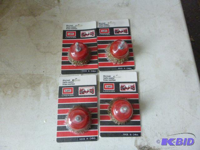 Four Hawk Wire Brushes...