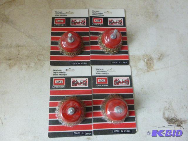 Four Hawk Wire Brushes...
