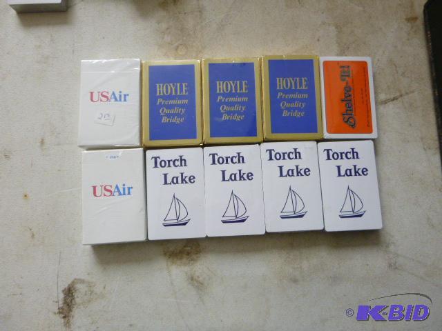 Ten Decks of New Playing Cards...