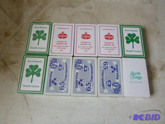 Ten Decks of New Playing Cards...