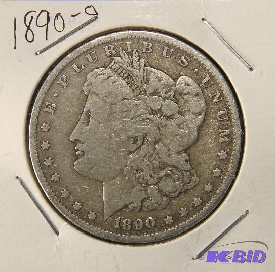 1890 O MORGAN DOLLAR