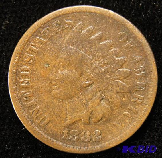 1882 INDIAN HEAD CENT VG