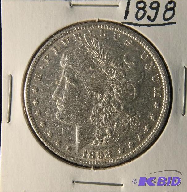 1898 MORGAN DOLLAR XF