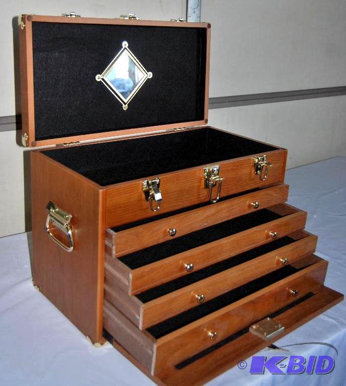 Deluxe 4 Drawer Storage Base, hardwood veneer...
