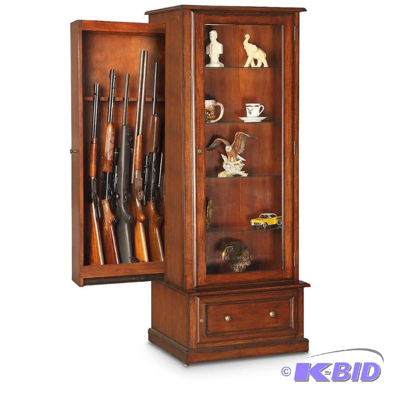 American Furniture Classics 10 gun Curio Slid...
