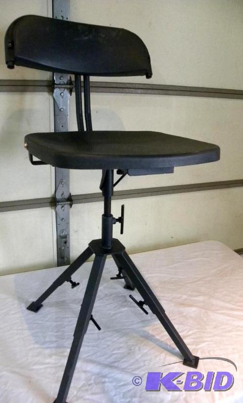 Ground Blind Seat, 4 steel adjustable legs, 3...