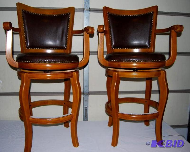 Pair of Castle Creek Big Mans Barstools, 29...