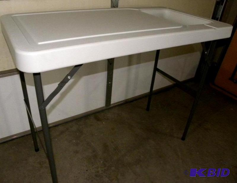 Fish  Game Processing Table, containment gro...