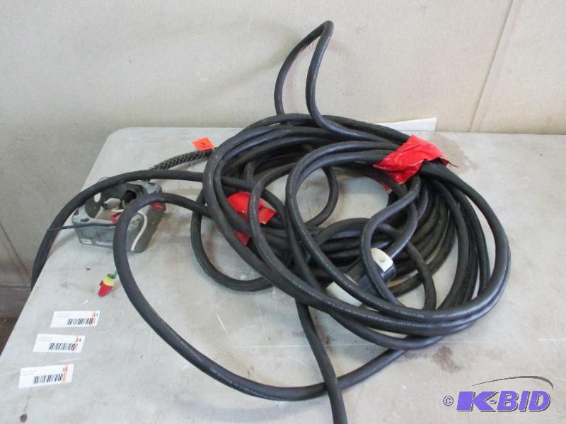 Electrical drop cord, heavy duty, 12 ga, 5 wi...