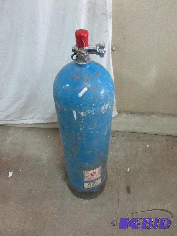 Scuba oxygen tank...