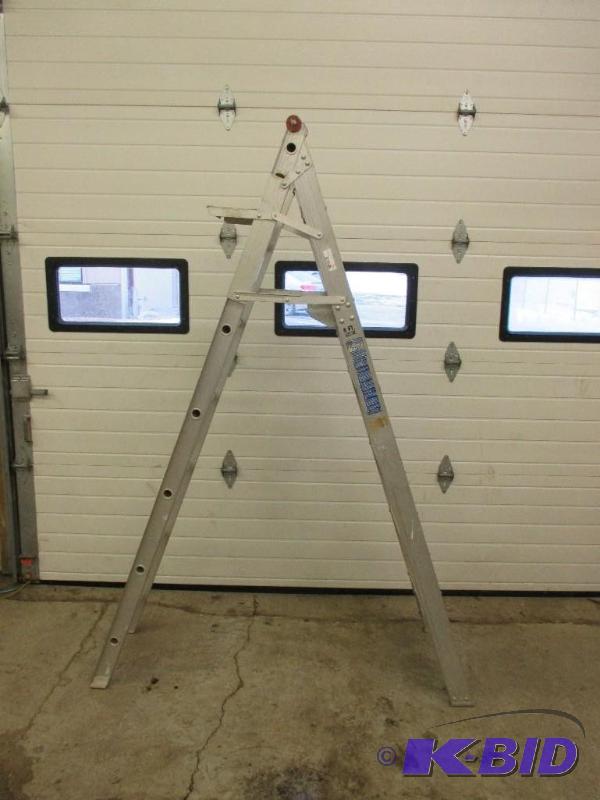 8 stepextension ladder...