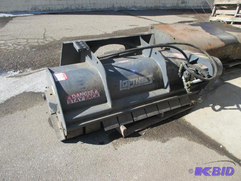 Loftness Skidloader brush chipper. Used only ...