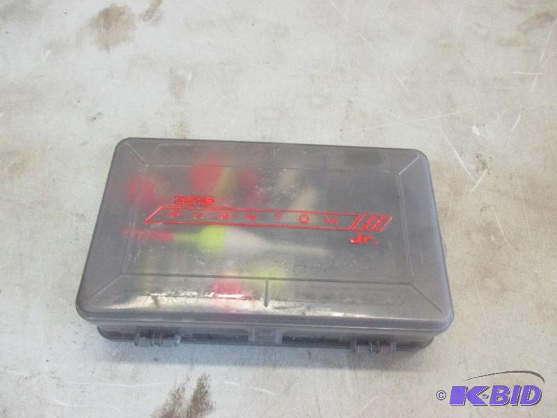 Small tackle box and tackle...