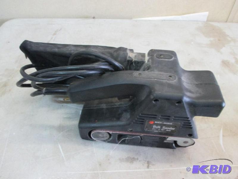belt sander...