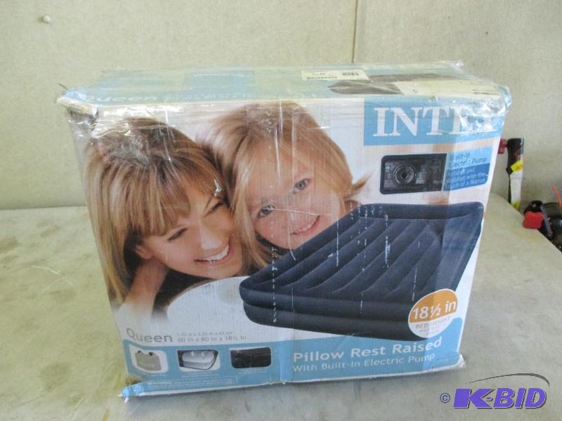 Intex queen air bed...