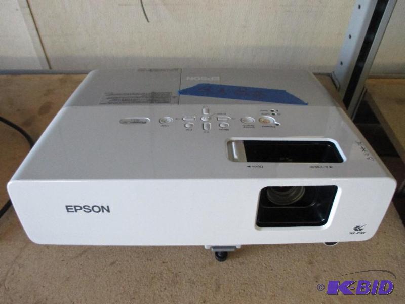 Epson projector, bad bulb, no cord...