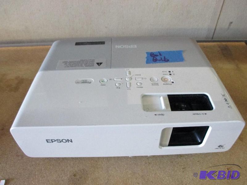 Epson projector, no cord, bad bulb...
