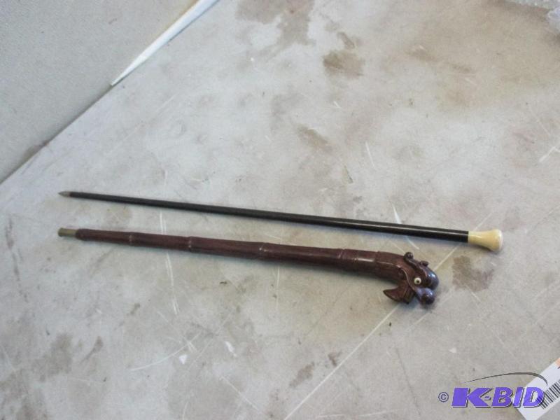 2 Officer batons...