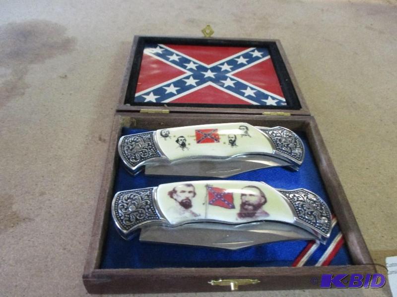 Confederate knife set...