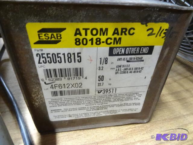 lot 25 image: Esab welding rods. 255051815. 18". 50 l...