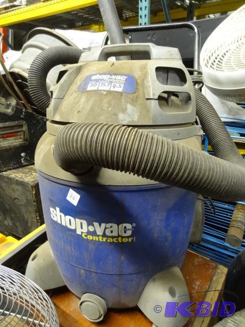 lot 26 image: Shop vac contractor. 20 gal...