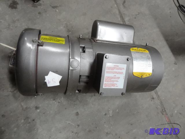 lot 59 image: Baldor electric motor. 115208-230. 1725 RPM....