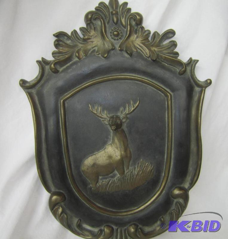 Vintage Buck  Stage Plaque