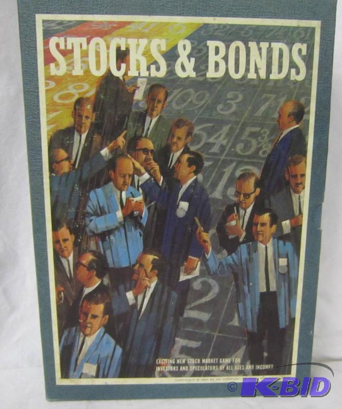 Vintage 1964 Stocks and Bond Game 3M St. Paul