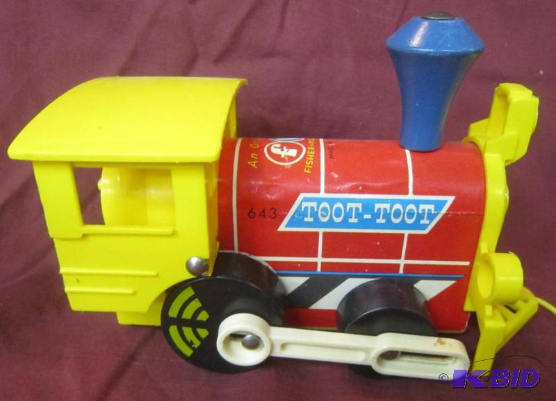 1964 - 643 Origianal Fisher Price Engine Train
